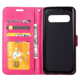 Lommebokdeksel 3-kort Samsung Galaxy S10 (SM-G973F)  - Rosa