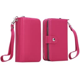 Mobil cover 2i1 Apple iPhone 5, 5S, 5SE : farve - lyserød