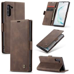 CaseMe Smart Magnet 2-kort Samsung Galaxy Note 10 (SM-N970F)  - Kaffe