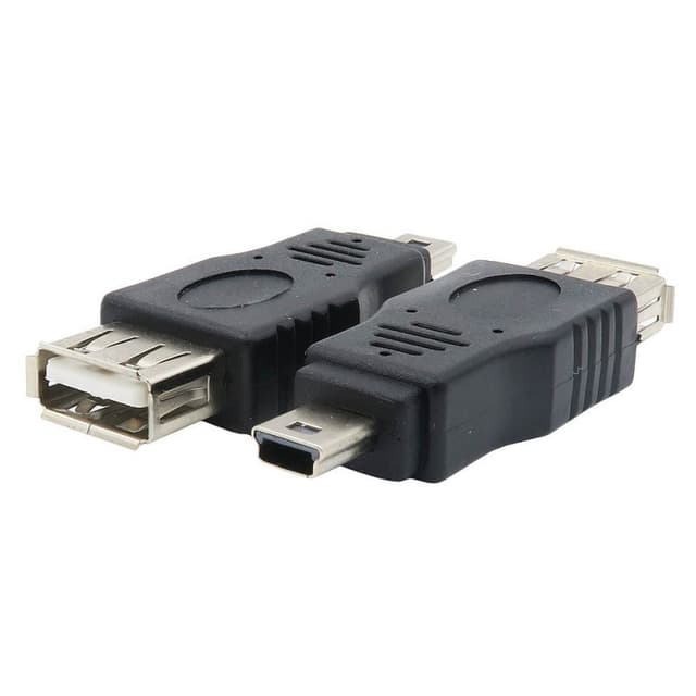 Adapter USB A Hona till USB Mini B Hane