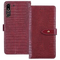 Mobilplånbok Crocodile Doro 8080 (5.7")  - Röd