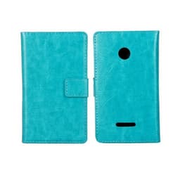 Lompakkokotelo 2-kortti Microsoft Lumia 435 (RM-1070)  - turkoosi