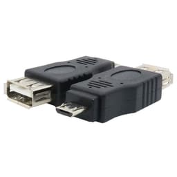 Adapter USB A hun til mikro USB B han