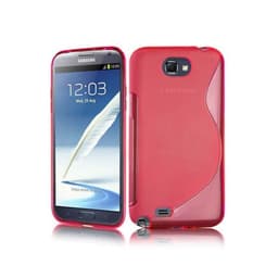 S Line silikon skal Samsung Galaxy Note 2 (GT-N7100) Rosa