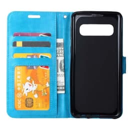 Lommebokdeksel 3-kort Samsung Galaxy S10 (SM-G973F)  - Lyse blå