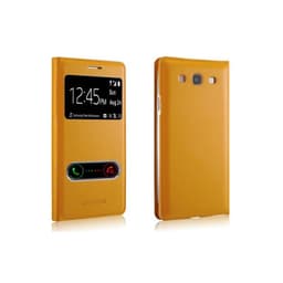 Flipcover Samsung Galaxy S3 (GT-i9300) : farve - sennep