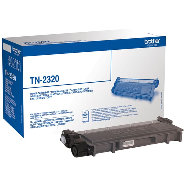 Brother toner TN-2320 Sort