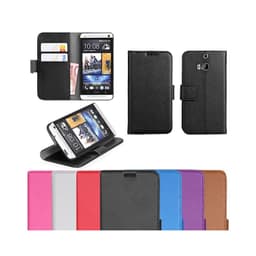 Wallet 2-kort til HTC ONE M8  - rød