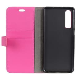 Wallet 2-kort til Huawei P30 Lite (MAR-LX1)  - lyserød
