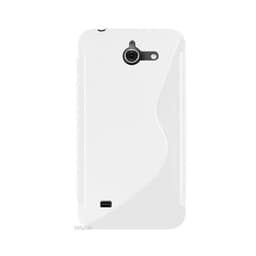 S-Line Silicone Cover til Huawei Ascend Y550 : farve - hvid