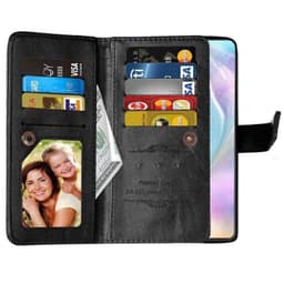 Dobbelt Flip Flexi 9-kort Huawei P30 Lite (MAR-LX1)  - sort