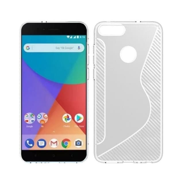 S Line silikon skal Xiaomi Mi A1  - Transparent