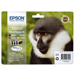 Epson blækpatroner C13T08954020 Cyan Magenta Gul Sort