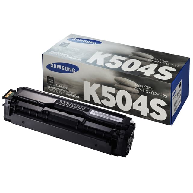 Samsung tonerpatron CLT-K504S Sort