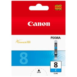 Canon blækpatron CLI-8C Cyan
