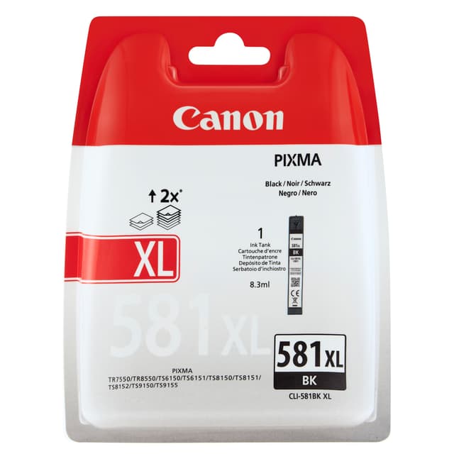 Canon blekkpatron CLI-581XL Sort
