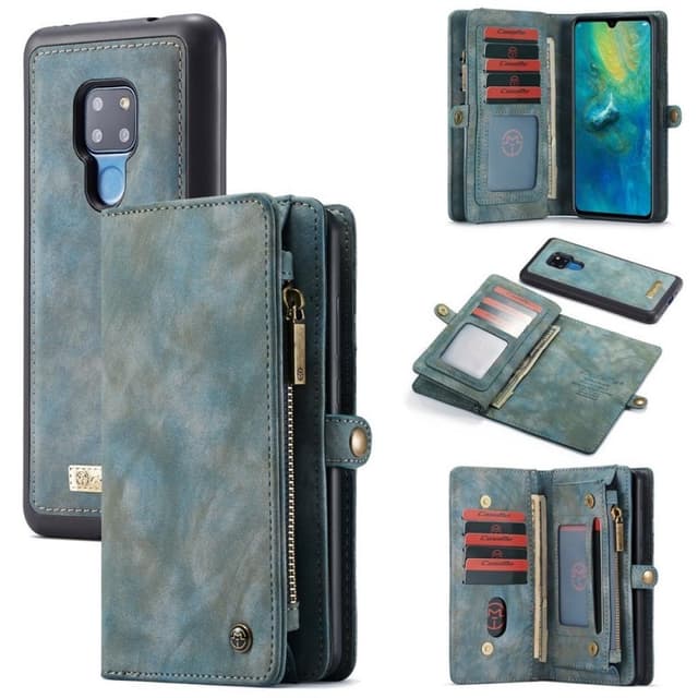 CaseMe Wallet 11-kort Huawei Mate 20 (HMA-L29)  - blå