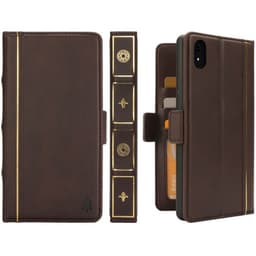 Retro Kirja lompakko 2i1 Apple iPhone XR (6.1 ")  - ruskea