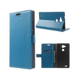 Mobilplånbok 2-kort Huawei Ascend Mate 7 (MT7-L09)  - Blå
