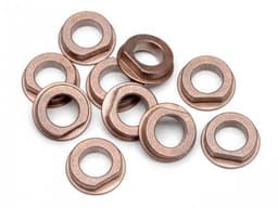 HPI Flanged Metal Bushing 6X10X3Mm (10 Pcs)