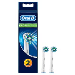 Oral B CrossAction tannbørstehoder, 2 stk