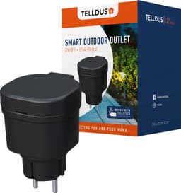 Telldus utendørs stikkontakt 14447