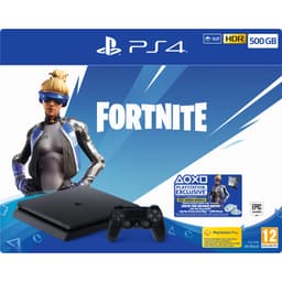 PlayStation 4 Slim 500 GB + Fortnite-peli
