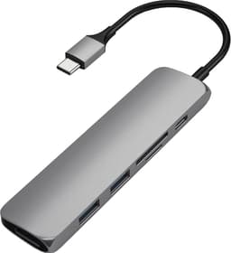 Satechi Slim USB-C MultiPort adapter V2 (space grey)