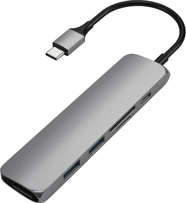 Satechi Slim USB-C MultiPort adapter V2 (space grey)