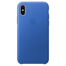 iPhone X skinndeksel (electric blue)
