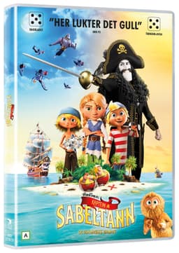 KAPTEIN SABELTANN OG JAKTEN PÅ DEN MAGISKE DIAMANT (DVD)