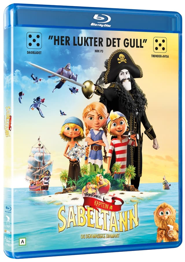 KAPTEIN SABELTANN OG JAKTEN PÅ DEN MAGISKE DIAMANT (Blu-Ray)