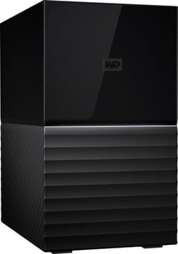 WD My Book Duo 24 TB extern hårddisk (svart/grå)