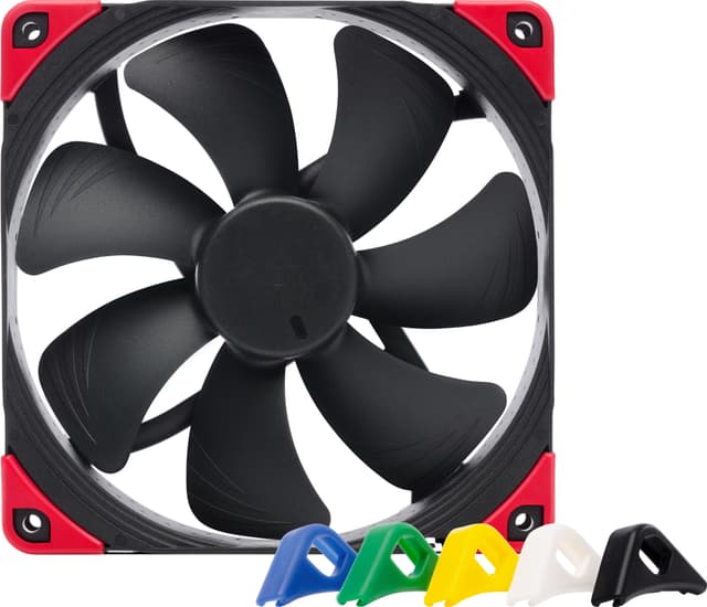 Noctua NF-A14 PWM chromax.black.swap fläkt 140 mm