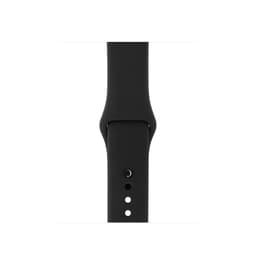 Apple Watch 42 mm sporttiranneke (musta)