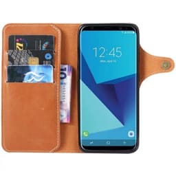 Retro Wallet Samsung Galaxy S8 (SM-G950F)  - brun