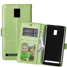 Lompakkokotelo 3-kortti Lenovo A6600  - vihreä