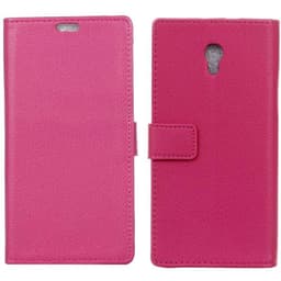 Lommebokdeksel 2-kort ZTE Blade V7  - Rosa