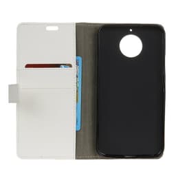Lompakkokotelo 2-kortti Motorola Moto E4 Plus (XT1770)  - valkoinen