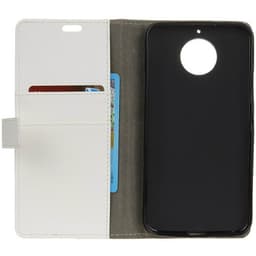 Lompakkokotelo 2-kortti Motorola Moto G5s (XT1794)  - valkoinen