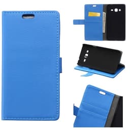 Lompakkokotelo 2-kortti Alcatel Pixi 4 (4.0 ")  - sininen