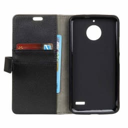 Wallet 2-kort til Motorola Moto E4 (XT1760)  - sort