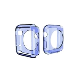 Caseonline Apple Watch 38mm silikone cover : farve - blå