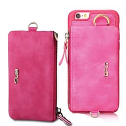 BRG lompakkokotelo 2i1 Apple iPhone 6, 6S  - pinkki