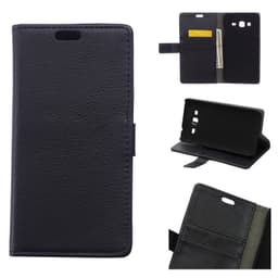 Mobilplånbok 2-kort Alcatel Pixi 4 (4.0")  - Svart