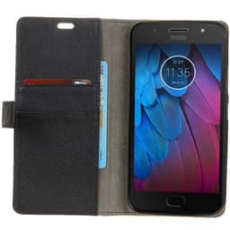 Lompakkokotelo 2-kortti Motorola Moto G5s (XT1794)  - musta