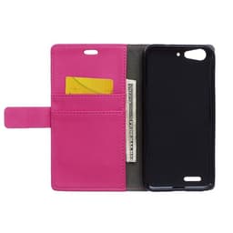 Lommebokdeksel 2-kort ZTE Blade V6  - Rosa