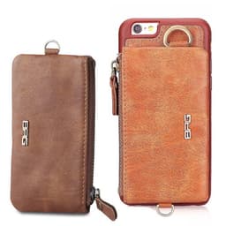 BRG lompakkokotelo 2i1 Apple iPhone 6, 6S  - ruskea