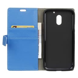 Lompakkokotelo 2-kortti Motorola Moto E3 (XT1700)  - sininen