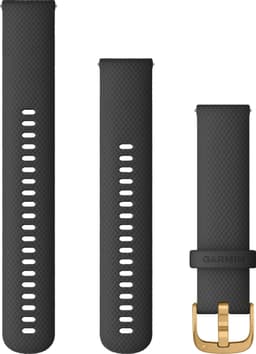 Garmin Quick Release urrem 20 mm (black/gold)